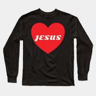 Jesus In The Heart Long Sleeve T-Shirt